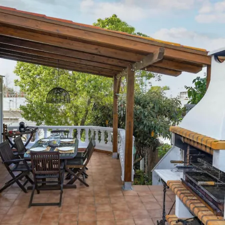Les Moreres De Sitges, Mediterranean-style Family Escape فيلة *